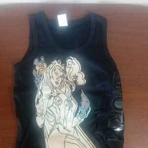 Graphic Black Tank Top for Kids